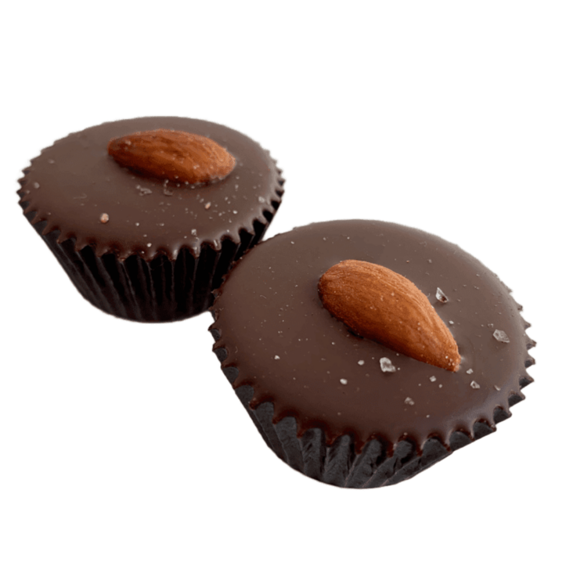 Wholesale KETO Almond Butter Cups 2pk 1.8 oz each Case of 10 - Tia Coco Healthy Chocolate