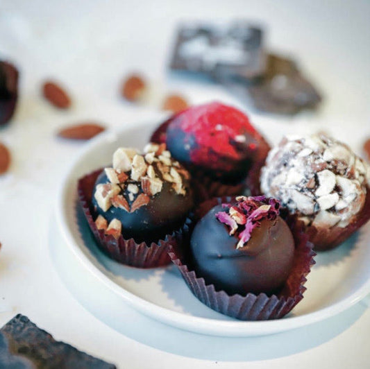 Special Order Vegan Truffles 50 Assorted - Tia Coco Healthy Chocolate