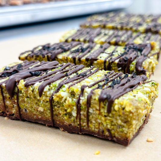The Pistachio Delight Bar - Tia Coco Healthy Chocolate