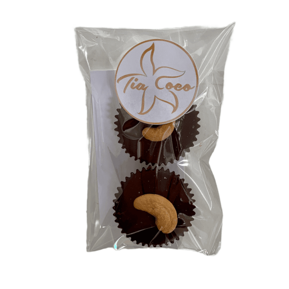 Cashew Butter Cups 2pk - Tia Coco Healthy Chocolate