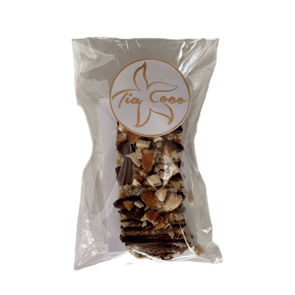 Almond Delight Bars 2pk - Tia Coco Healthy Chocolate
