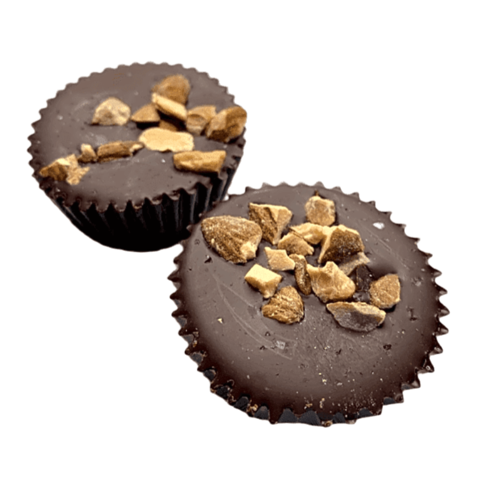 Almond Butter Cup 2 Pack - Tia Coco Healthy Chocolate